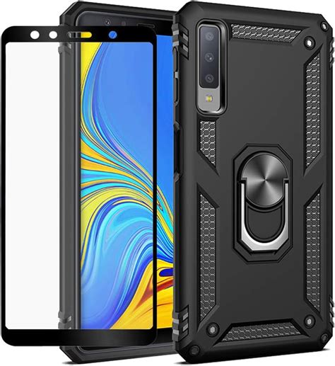 for Samsung Galaxy A7 2018 / A750 Case,Hybrid Heavy Duty 